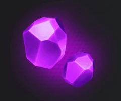 фиолетовый камень